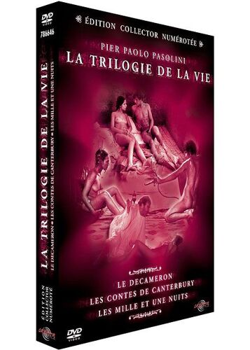 Pier Paolo Pasolini - La Trilogie De La Vie : Le Décaméron + Les Contes De Canterbury + Les Mille Et Une Nuits - Édition Collector Numérotée