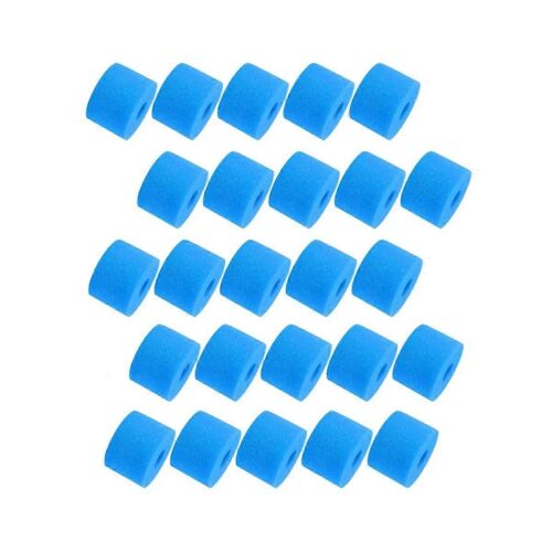 25 pièces pour le filtre de bain à remous en mousse lavable lavable réutilisable de spa pur S1 de type éponge filtrante de piscine