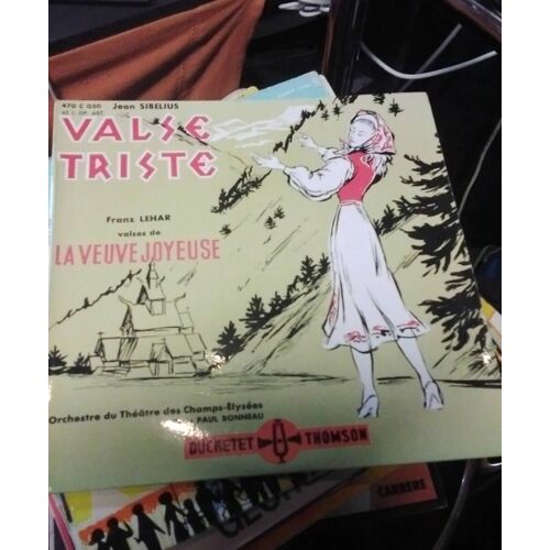 Valse Triste Franz Lehar 45 Tours 