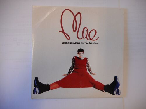 Mae - Cdsingle - Je Me Souviens Encore Tres Bien