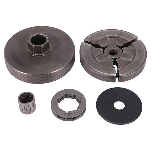 Clutch Drum & Clutch & Sprocket Rim & Needle Bearing Fit For Chinese Chainsaw 4500 5200 5800