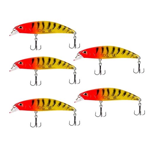 No.8 New Colorful Sinking 6.8cm/4g Hard Bait Fishing Lure With Vibrating & Sinking Action For Fishi