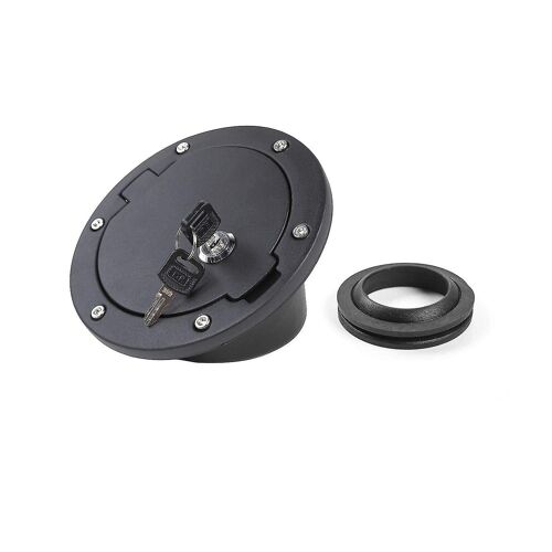 Fuel Tank Cover Door Lock Accessories Gas Tank Cover With Lock For Jk And Unlimited Sport