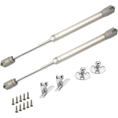 Vérins à gaz hydrauliques pour amortisseur de charnière de meubles de cuisine d'armoire de portes de levage, 150n/15kg 270 mm, paquet de 2