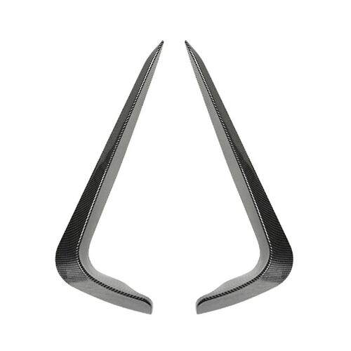 Voiture Fibre De Carbone Pare-Chocs Avant Splitter Spoiler Trim Fog Light Canard Pour 3 Series E90 E91 2009-2012