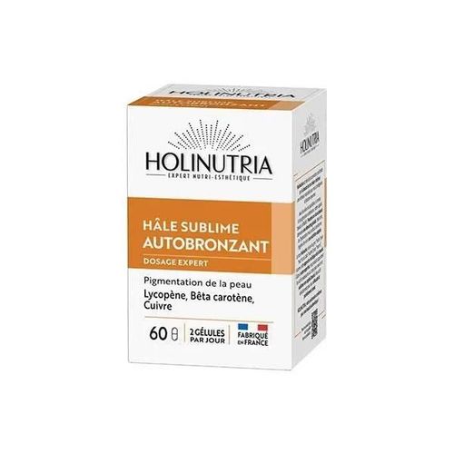 Holinutria Autobronzant Bonne Mine, Activateur Bonne Mine, 60 Gélules Végétales 