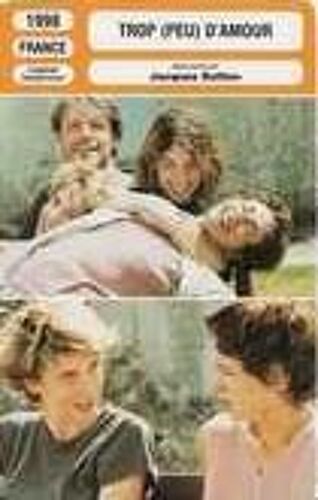 Fiche Monsieur Cinema Trop (Peu) D'amour