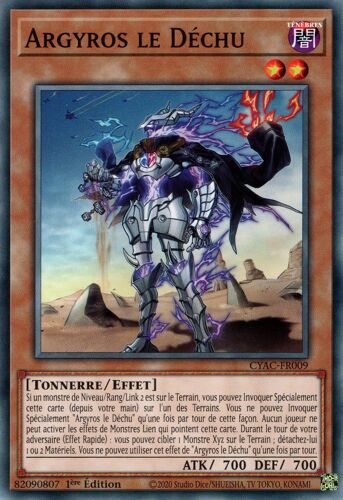 Cyac-Fr009 Argyros Le Déchu