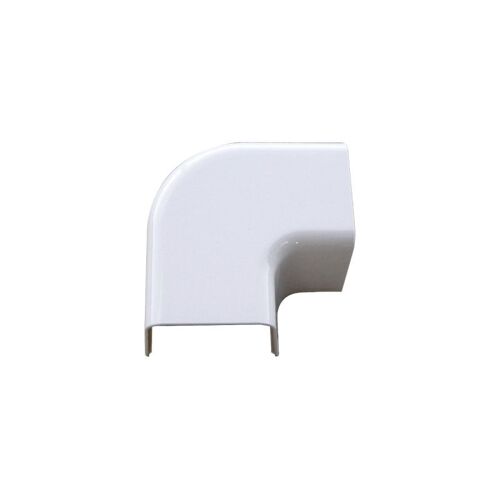 Angle apparent coude - pour goulotte 80x60mm - 1559