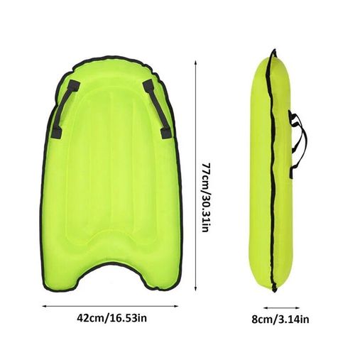 Planche de natation Portable et Portable,avec poignées,pliable,pour piscine,plage,tapis flottant léger - Type Light Green