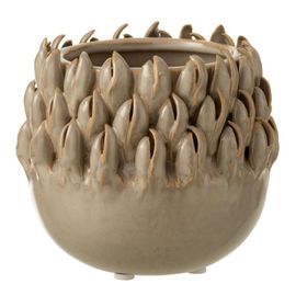 Cache-Pot "Ibiza Céramique" 11cm Gris