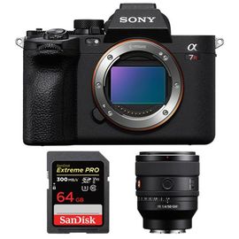 Boîtier Sony A7R V + FE 50mm f1.4 GM + SanDisk 64 Go Extreme Pro SDXC UHS-II U3 V90 300 Mo/s