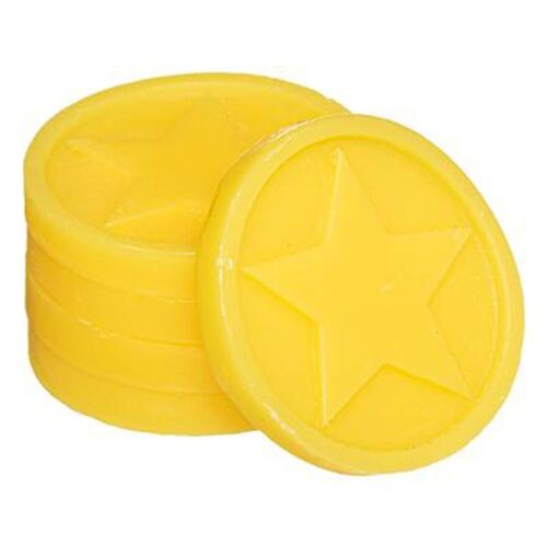 Lot de 5 Cires Parfumées à Brûler "Etoile" 45g Citronnelle