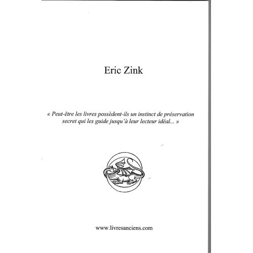 Eric Zink - Livres Anciens Catalogue 6