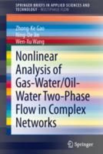 Nonlinear Analysis Of Gas-Water/Oil-Water Two-Phase Flow In Complex Networks