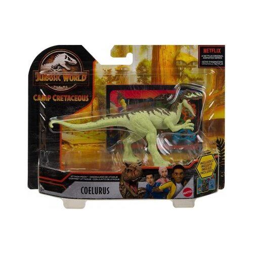Dinosaure Celuro - Jurassic World - Dino Attaque 16cm - Animaux Prehistorique - Nouveauté