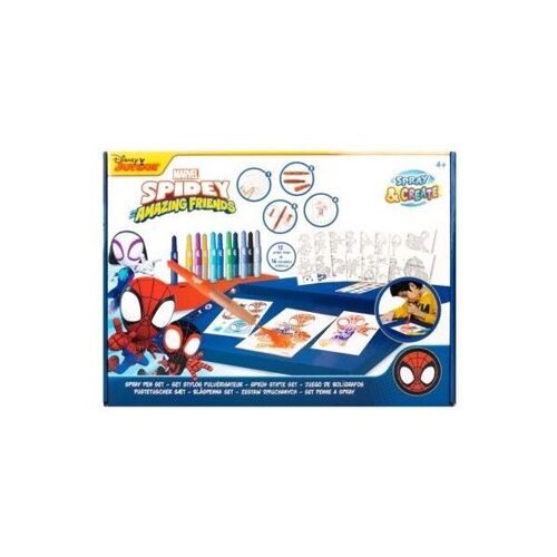 Dessin Et Coloriage Enfant Canenco Spidey Spray Pen Set Deluxe