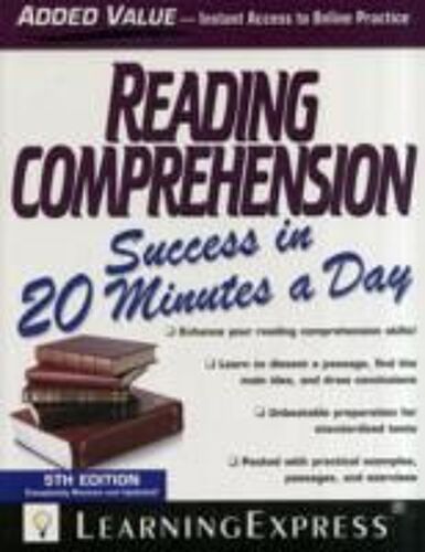 Llc, L: Reading Comprehension Success In 20 Minutes A Day