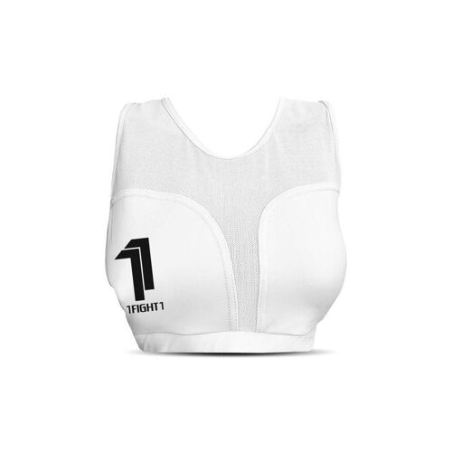1fight1, Protège Poitrine Et Brassière En Coton Femme Pai, Blanc, Taille M