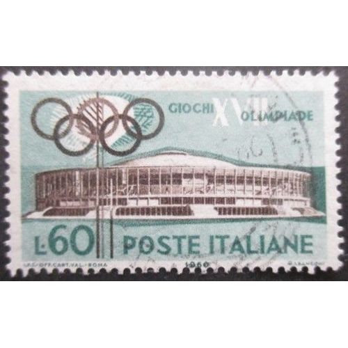 Italie N°817 Jeux Olympiques De Rome 1960 Oblitéré