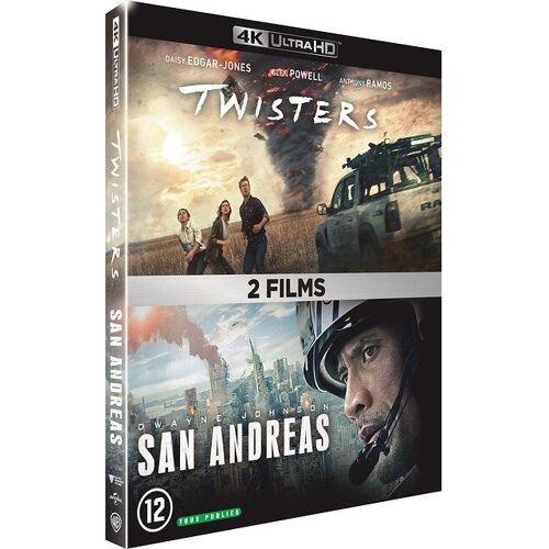 Twisters + San Andreas - 4k Ultra Hd + Blu-Ray