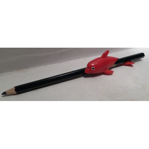 Figurine Dauphin Rouge - Porte Crayon