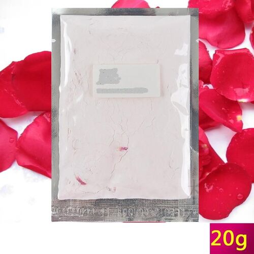 Pétale De Rose - Poudre Douce Anti Âge, Acide Hyaluronique, Blanchissante, Cicatrices, Contrôle De L'acné, Raffermissante, Anti Âge, Massage Du Visage, Équipement Hospitalier, 20 G/Paquet