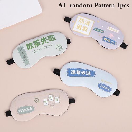 Patchs Pour Les Yeux, Masque De Sommeil En Coton, Ombre Douce Pour Les Yeux, Confort Froid/Chaud 