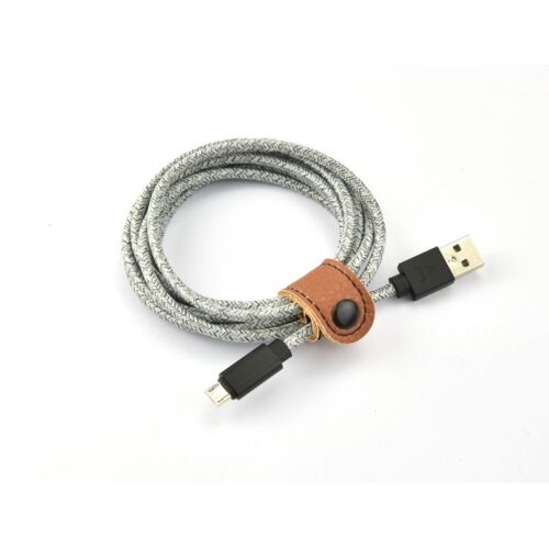 Câble micro USB Adeqwat 2m Gris