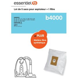 Sac aspirateur Essentielb B4000