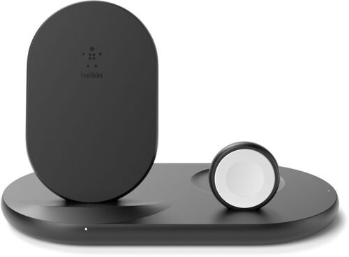 Chargeur Universel Belkin Sans-Fil 3 En 1 Noir
