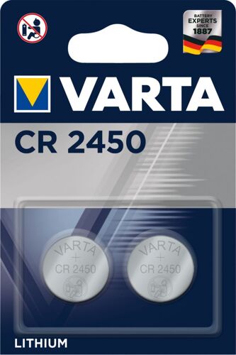 Varta CR2450 Batterie à usage unique Lithium