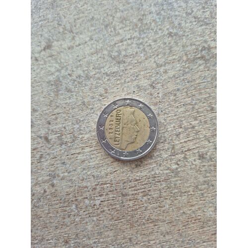 Piece De 2 Euros Du Luxembourg Année 2002 Rare