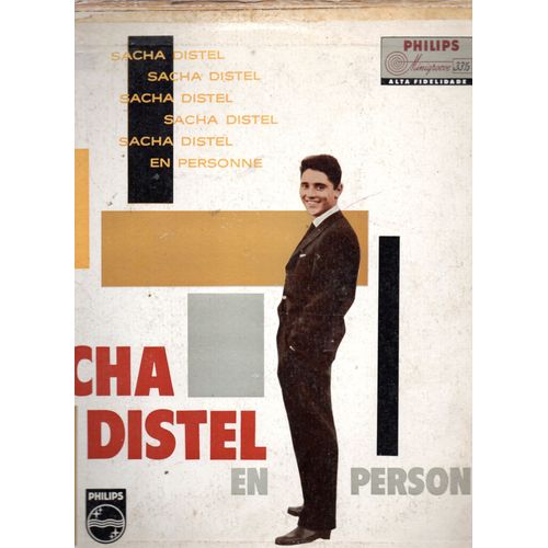 Lp « Sacha Distel En Personne/64 - 1ère Publication »