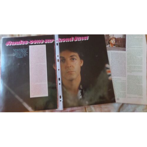 Article De Presse Paul Mccartney - Rendez Vous Sur Broadstreet - 1984