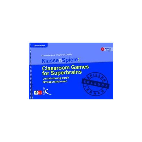 Klassenspiele: Classroom Games For Superbrains