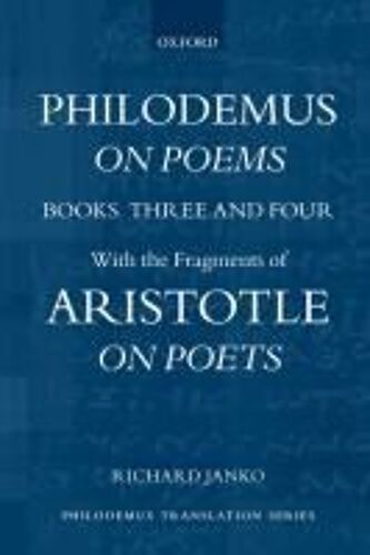 Philodemus, On Poems, Books 3-4
