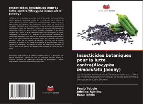 Insecticides Botaniques Pour La Lutte Contre(Alocypha Bimaculata Jacoby)
