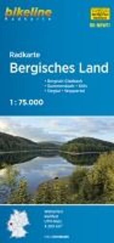 Radkarte Bergisches Land (Rk-Nrw11)