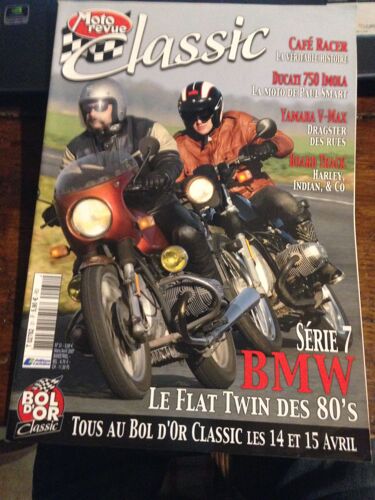 Moto Revue Classic 31 Bmw /7 R80 Gs Yamaha 1200 V-Max Vmax Ducati 750 Paul Smart ...