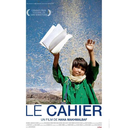 Le Cahier /Buddha Collapsed Out Of Shame -Véritable Affiche De Cinéma Pliée-Format 120x160 Cm -  De Hana Makhmalbaf Avec Nikbakht Noruz, Abdolali Hoseinali, Abbas Alijome - 2008