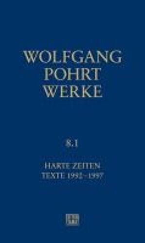 Werke Band 8.1