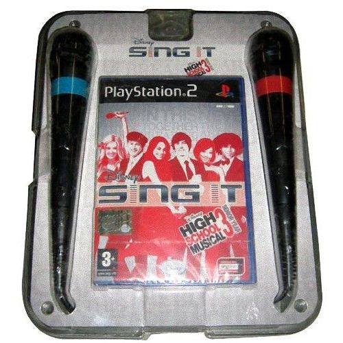 Disney Sing It High School Musical 3 + Microphones Ps2