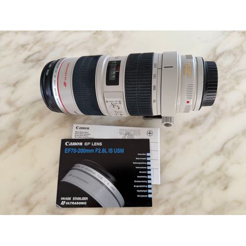 Objectif Canon EF 70-200 f2,8 L IS USM