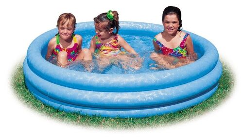 Piscine gonflable INTEX bleu cristal