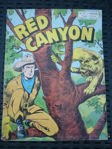 Red Canyon Mensuel N23 Editions Artima Décembre 1955