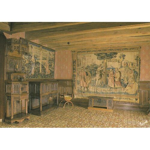 Château De Langeais (15 Ème Siècle), " Chambre De La Crucifixion ".