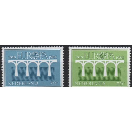 Pays-Bas Timbres Europa 1984-1985