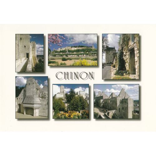 Le Château De Chinon ( 12e - 13e Siècles ).
