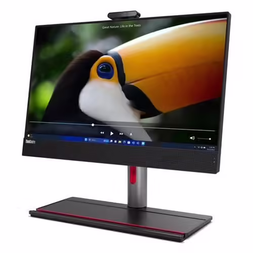 Lenovo ThinkCentre M90a Gen 5 12SH - 23.8" Core i7 I7-14700 2.1 GHz 16 Go RAM 512 Go Noir AZERTY